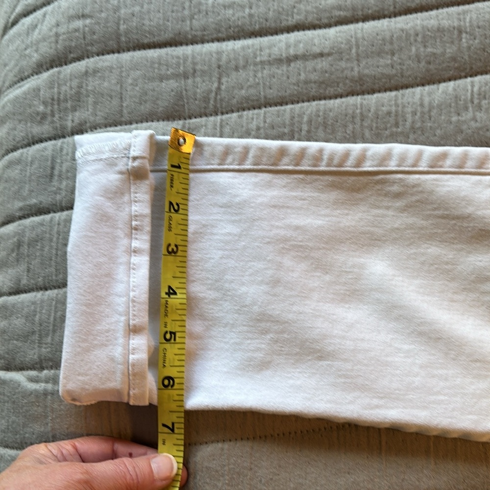 Rock & Republic white denim Jeans, size 12 - Picture 9 of 11